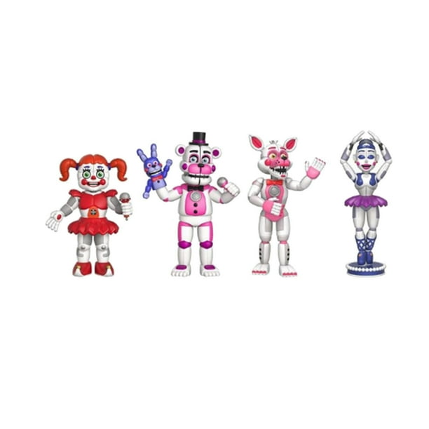 Doll Five Nights At Freddys Action Figures Toy Security Breach Series Glamrock Foxy PVC Doll For Kid Gift
