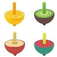 thumbnail image 1 of XWSHYW Juguete para Niños 4 Piezas de Madera Giratoria con Forma de Fruta, Juego Colorido para Niños, Regalo Giratorio, 1 of 5