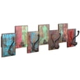 thumbnail image 1 of vidaXL Coat Rack with 7 Hooks Solid Reclaimed Wood, 1 of 4
