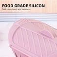 thumbnail image 3 of Mistaha Microwave Steamer Bowl Silicone Steamer with Handle & Lid for Meal Prep with Detachable Partition, Easy to Store, Microwave Cookware, Freezer & Dishwasher Safe, Pink锛圡 SIZE锛?,Home Decor, 3 of 8