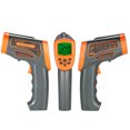 thumbnail image 2 of Termómetro Irfora Termómetro infrarrojo Termómetro láser digital Pistola de temperatura -18 ～ 1350 ℃ con emisor ajustable Pantalla LCD Pirómetro con almacenamiento de datos de luz de fondo ℃ / ℉ Irfora Termómetro, 2 of 2