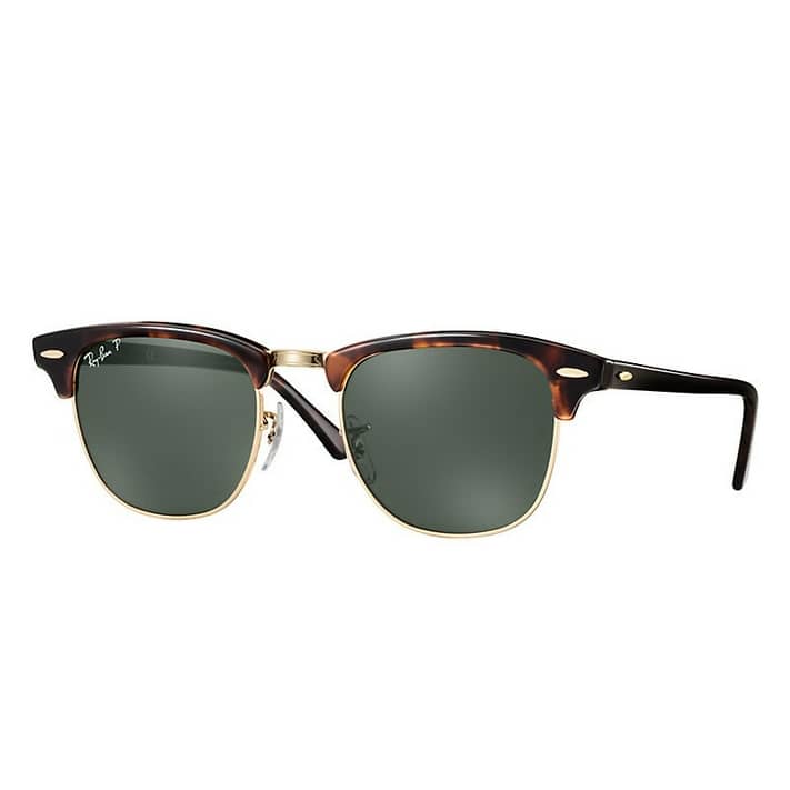 Ray-Ban Unisex RB3016 Classic Clubmaster Sunglasses, 49mm - Walmart.com