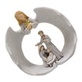 thumbnail image 3 of Sculpture d'Ange, Statue d'Ange Priant en Résine Synthétique Élégante pour Intérieur Extérieur, 3 of 7