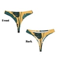 thumbnail image 3 of Fotbe Cat Hiding In Potted Plants Tanga Sin Costuras para Mujer con Estampado – Panties Invisibles, Transpirables y Cómodos para Uso Diario-X-Small, 3 of 6