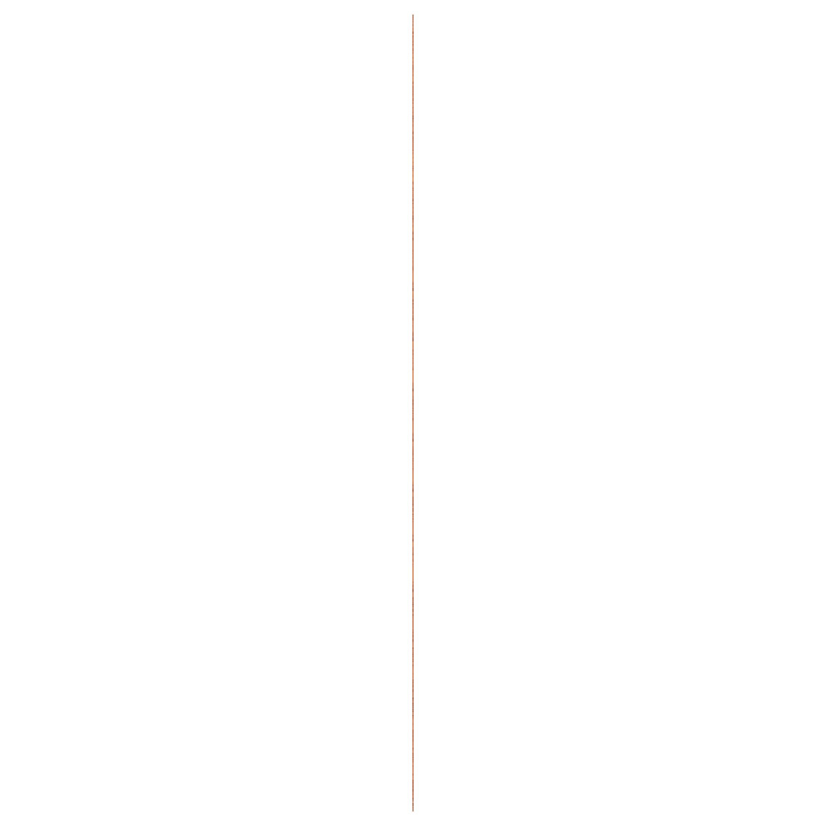 Ekena Millwork 94"H x 1/8"T Ozark Adjustable Acrylic Decorative Slat Wall Panel Kit, Gold Mirror (contains 8 Slats + 1 Straight Edge Starter Slat)