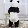 thumbnail image 4 of Disfraz de panda para niños pequeños de Reed, lindo disfraz de animal de una pieza con capucha para niños, 4 of 4