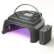 thumbnail image 1 of Lámpara LED UV para uñas Gelpal, 80 W, inalámbrica, con 45 perlas, color negro, 1 of 7