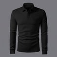 thumbnail image 6 of Vetsdori Long Sleeve Tops for Men Sweatshirt Work Pullover Winter Button up Casual Stylish Collar Mens Tshirts, 6 of 9