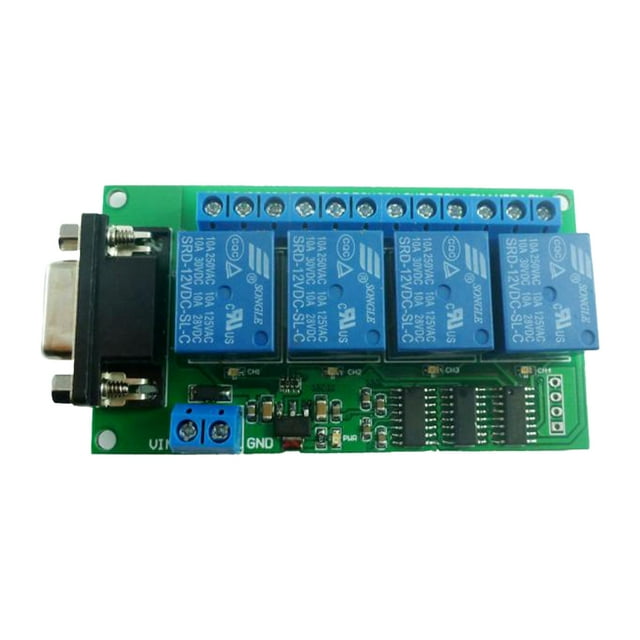 fastboy Professional Relay Module 4-channel Remote Control Switch Wide Application Switches Modules Garage Motor Lighting