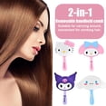 thumbnail image 4 of Sanrio Pull-Out Handheld Comb Cute Kuromi Integrated Mirror Comb Female Student Dormitory Portable Beauty Mirror, 4 of 7