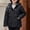 Black, variant on Olyvenn Women's Baggy Puffer Jacket with Hood, Long Sleeve Warm Quilted Padded Down Coats Thick Insulated Winter Outerwear Black XXXL