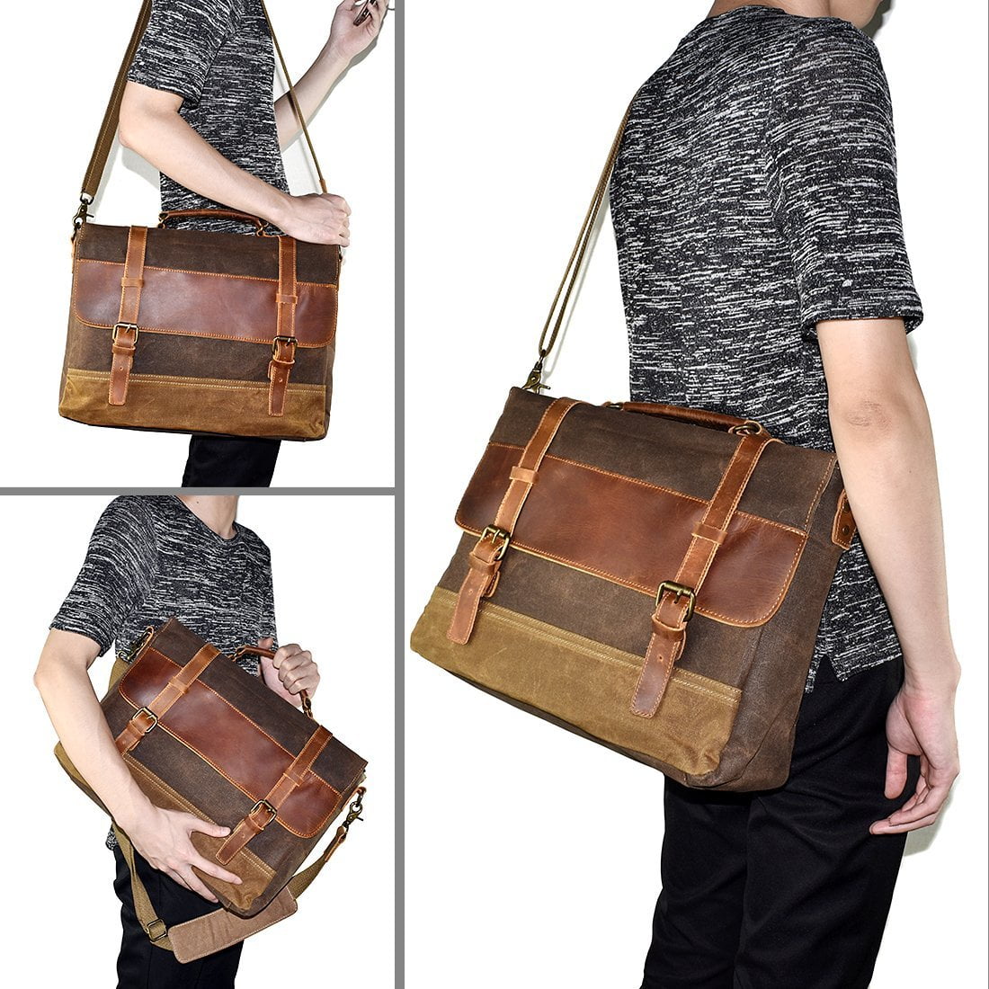 newhey mens messenger bag