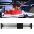 thumbnail image 1 of Screw Slide Linear Table, Durable Liner Slide, Practical 250-500Mm Black/Silver For 3D Printer Automation Industry Silver 350mm, 1 of 8