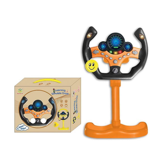 orange Volante copiloto simulación volante educativo juguetes para niños