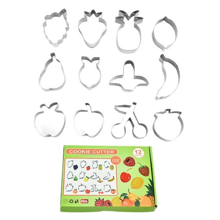 

hirigin 12 Pcs Halloween Cookie Cutters Set Halloween Themed Stainless Steel Cookie Biscuit Cutter Series Halloween Cookie Cutters Party Supplies for Baking