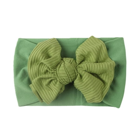

Cathalem Elastic Headband Baby Girl Headwears Girls Hair 1PC Bow Headband Band Accessories Kids Baby Hair Bow Holder Organizer Hairband Green One Size