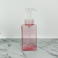thumbnail image 2 of Tradecan 1 PC 450ml Four Sides Mousse Foaming Bottle Cleansing Cream Hand Washing Liquid Cosmetic Foam Bottle (Clear), 2 of 4