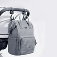 thumbnail image 4 of Sunveno Quilted Diaper Backpack, Large Capacity Disposable Diaper Bags, 4 of 16