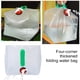 thumbnail image 4 of Contenedor de almacenamiento de agua plegable engrosado Bolsa de beber plegable Tanque de agua, 4 of 6