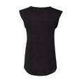 thumbnail image 3 of Next Level - Women's Festival Sleeveless Deep V-Neck T-Shirt - 5040 - Black - Size: S, 3 of 3