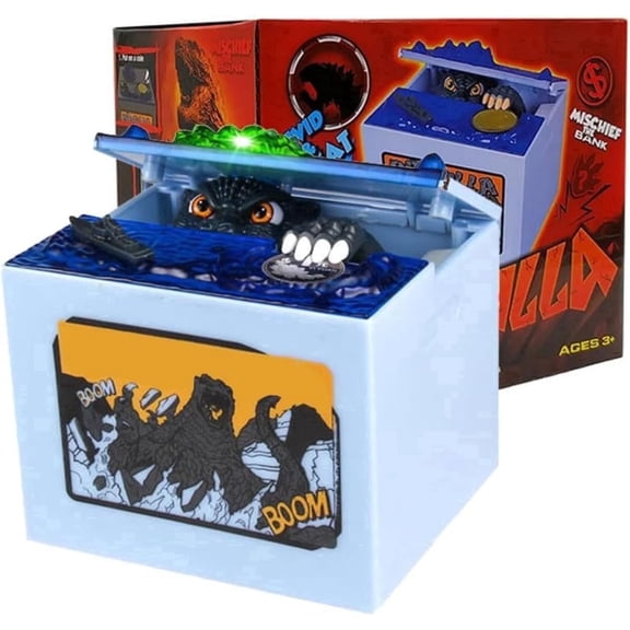 Monster Stealing Piggy Bank, Dinosaur Coin Bank, Electronic Anime Money Box, Christmas Birthday Gift