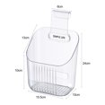 thumbnail image 6 of Riguas Wall Mounted Storage Basket Durable Large Capacity Onion Ginger Garlic Storage Box for Household Kitchen, 6 of 6