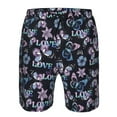 thumbnail image 3 of Goofa Love Butterflies Printed Mens Swim Trunks Summer Quick Dry Short Beach Swimwear Bathing Suits-X-Large, 3 of 9