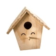 thumbnail image 2 of de pájaros de madera, nido versátil de estilo rústico, decoración para comederos, adorno para pájaros, nido para balcón, pinzón, , jardín,, 2 of 8