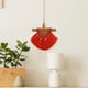 thumbnail image 4 of Ganfancp Tapiz de Plumas para Colgar En La Pared Boho Wall Art Decoración Tejido a Mano Hojas Borla Tapiz Decoración Dormitorio Salón Apartamento Porche Decoración Liquidación 1X Amuleto, 4 of 7