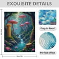 thumbnail image 3 of Diamond Art Kits for Adults - 5d Enchanted Forest Mystical Mushrooms Diamond Painting for Adults, Diamond Art for Adults Beginners, Diamond Painting Kits for Adults for Home Wall Decor, 3 of 7