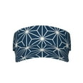 thumbnail image 2 of ZNDUO Oriental Geometric Floral Texture Pattern Sun Hat, Polyester Twill Ball Adjustable Sun Cap, 2 of 8