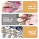 thumbnail image 3 of BESTYASH 7Ud Rhinestones Para En Aleación Multicolor Accesorios De Manicura, 3 of 7