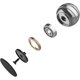 thumbnail image 2 of Illusion Desk Toy - Metal Spinner Ball For Creativity, Silver, 2 of 5