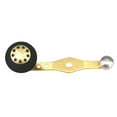 thumbnail image 2 of Metal Single Power Baitcasting Fishing Reel Handle with EVA Knob Replacement Golden, 2 of 8