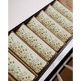 thumbnail image 3 of Sage Green Yellow Spring Floral Stair Treads for Wooden Steps Indoor Runner Rug Carpet, Watercolor Botanical Summer Flowers 4 Pieces Peel and Stick Staircase Step Treads Covers Door Mats 30"x8", 3 of 5