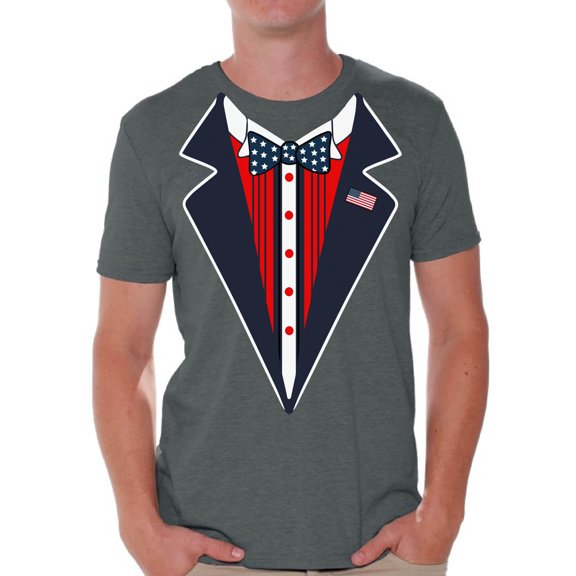 Tuxedo Shirts - Graphic Tees for Men - USA Tshirt