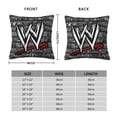thumbnail image 6 of WWE Throw Pillow Cover Decoration Pillow Case Cushion for Home Sofa Couch 16"x16", 6 of 7