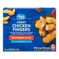 thumbnail image 1 of Great Value Crispy Chicken Fingers Southern-Style with Plum Sauce, 750 g, 1 of 3