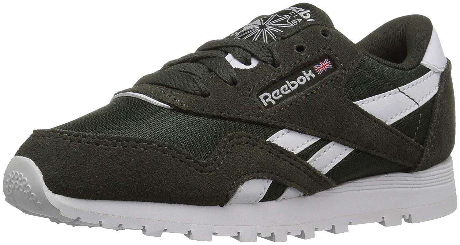 reebok running classic shoes dark black