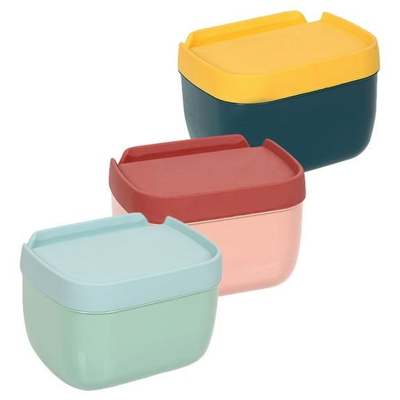 unbranded  3 Pcs Toilet Tissue Box Stands Wipes Dispenser Adhesive Travel