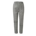 thumbnail image 6 of Xyxonk Polka Dot Pajamas for Women Set Button Up Pj Set Gray Plus Size Long Sleeve Shirt and Womens Pajama Pants Comfy Lounge Two Piece Loungewear Gray L, 6 of 7