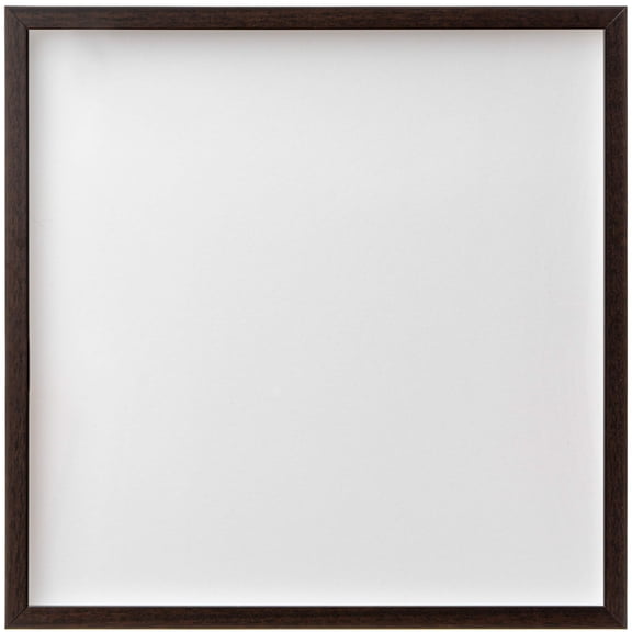 11x14 Shadow Box Brown Walnut Finish Solid Wood Display Frame | 0.875 Inch Moulding Width | 0.875