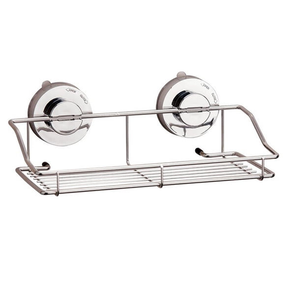 Rack de Ventosa Acero Inoxidable: Sin Taladro, Instalación Fácil y Almacenamiento Versátil