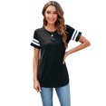 thumbnail image 4 of Tinglu Casual Women Shirt Short Sleeve Comfy Tops Female T-Shirts, 4 of 8