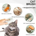 thumbnail image 3 of Pet Grooming Brush for Dogs & Cats, 3-in-1 Design: Hair Remover, Cleaning Brush and Massaging Brush, 3 of 6