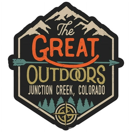 

Junction City Wisconsin The Great Outdoors Design 4-Inch Fridge Magnet