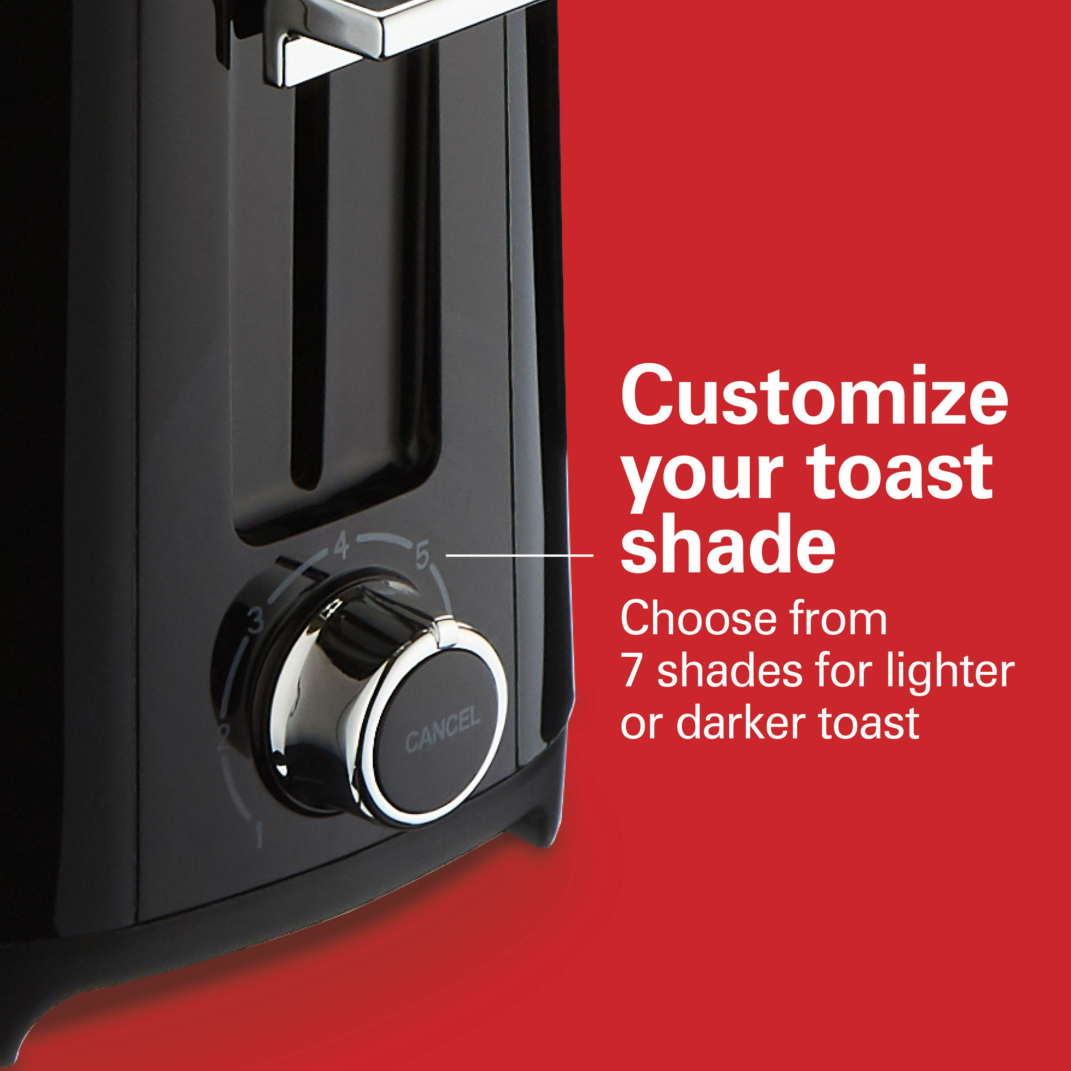 Hamilton Beach 2-Slice Toaster with Extra-Wide Slots, Black photo 6