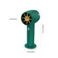 thumbnail image 3 of Needhep Oscillating Fan With 3 Speeds,Cooling Fans for Bedroom, Fan For Baby Room, Desk Fan With Remote, Oscillating Pedestal Fan (Army Green), 3 of 5