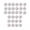 WhiteS, variant on UDIYO 30Pcs Flower Nail Decor Glitter Stylish Nail Accessories Artificial Flower Nail Art Stud for Salon