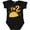 AB-Black, variant on Inktastic Im Two- taco birthday party Boys or Girls Baby Bodysuit